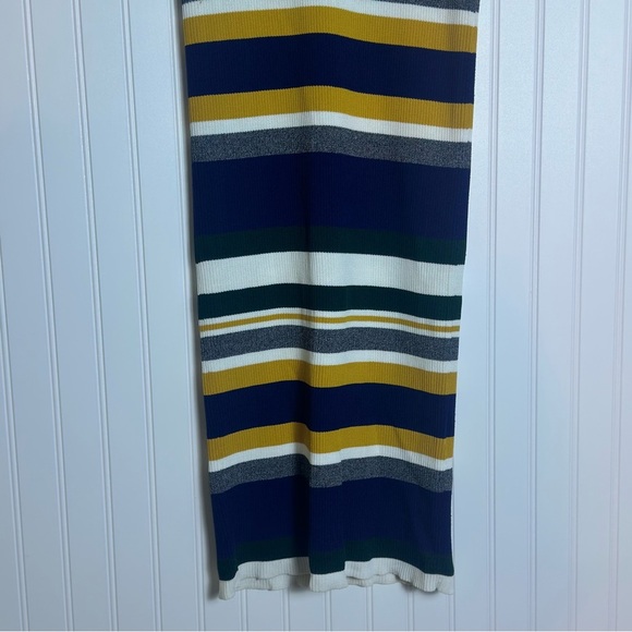 Anthropologie Callahan striped maxi skirt size M business casual convertible - Picture 9 of 12